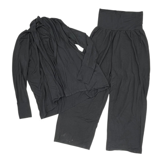 Lounge Set Pants By Quince In Black, Size:Xl
