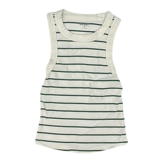 Tank Top By Old Navy In White, Size:Xs