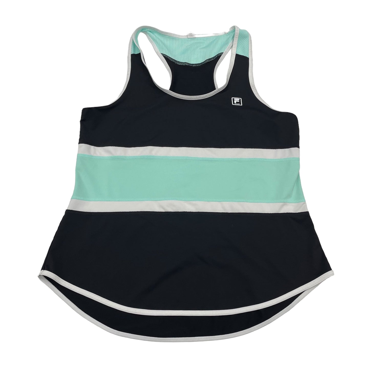 BLACK ATHLETIC TANK TOP by FILA Size:L