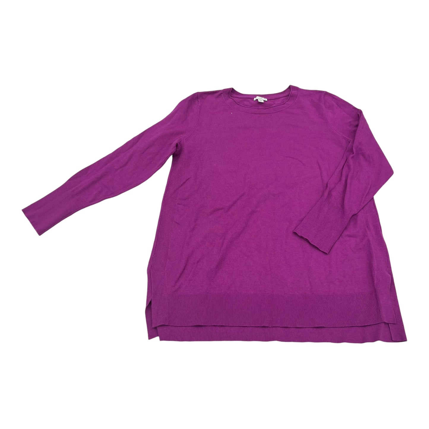 Sweater By J. Jill In Purple, Size:M