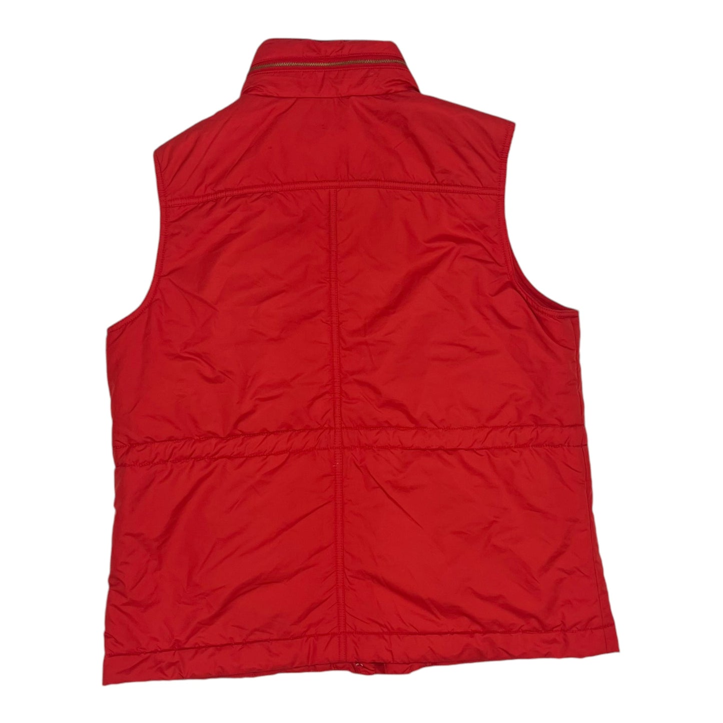 Vest Puffer & Quilted By Liz Claiborne In Red, Size:L