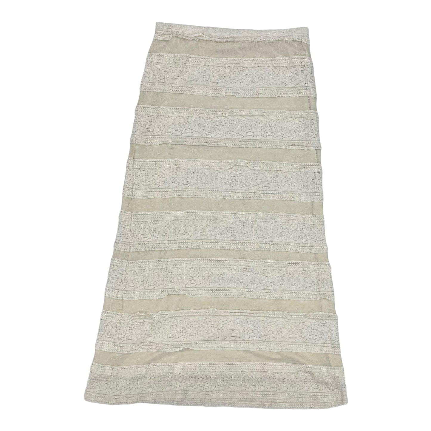 Skirt Maxi By Max Studio In Cream, Size:M