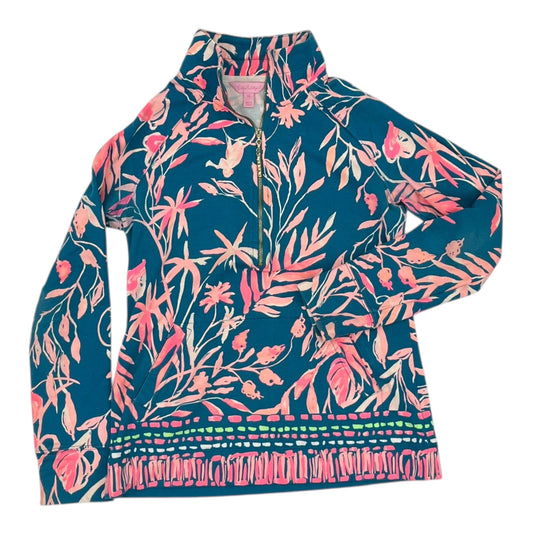 Sweatshirt Designer By Lilly Pulitzer In Teal, Size:Xs