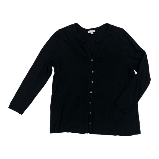 Top Ls By J. Jill In Black, Size:Xl