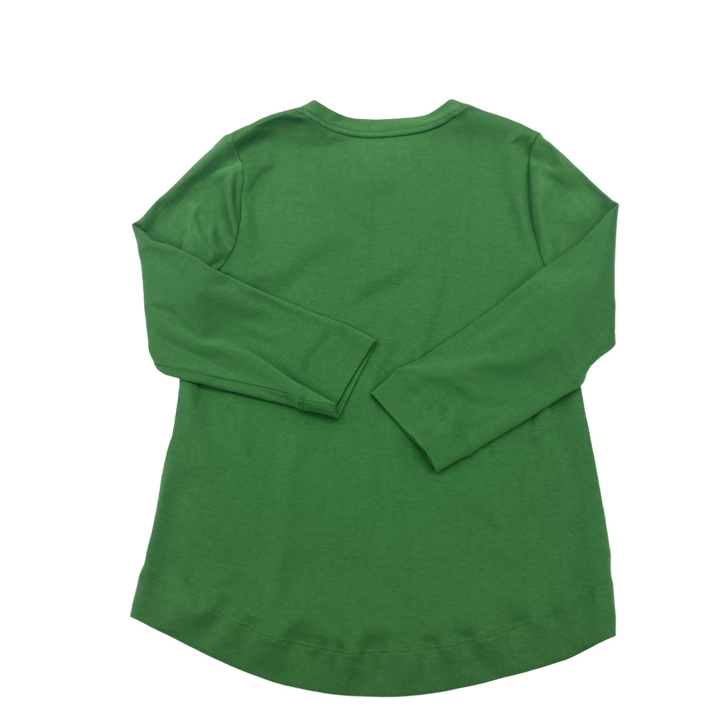 GREEN TOP LS BASIC by CHICOS Size:S