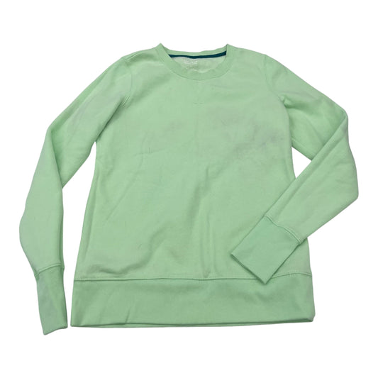 Sweatshirt Crewneck By Tek Gear In Green, Size:S
