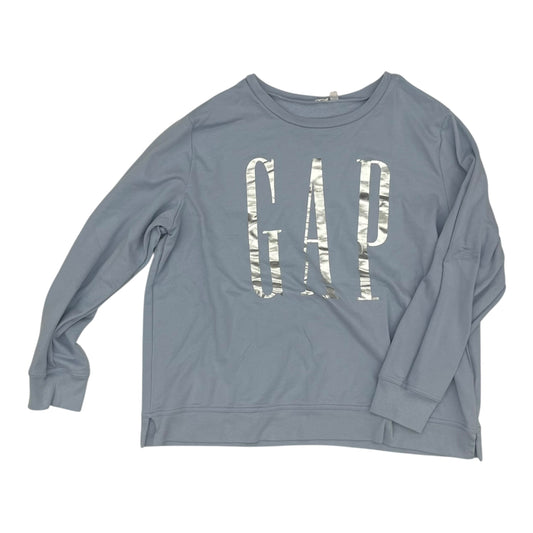 Sweatshirt Crewneck By Gap In Blue, Size:Xxl