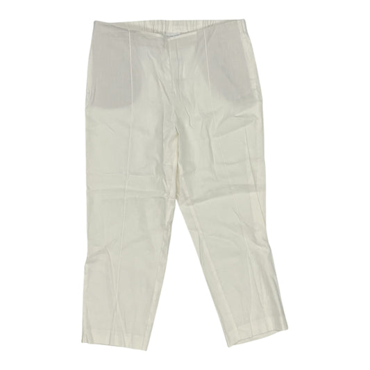 Pants Linen By J. Jill In Cream, Size:M