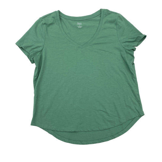 GREEN FALLS CREEK TOP SS BASIC, Size L