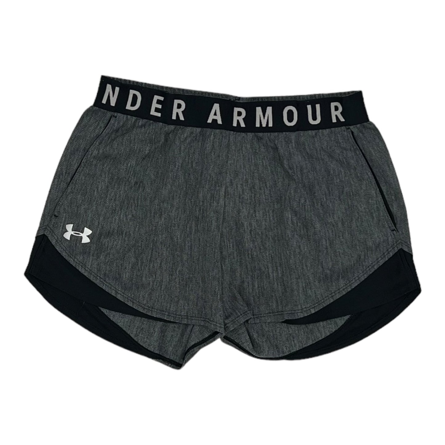 GREY ATHLETIC SHORTS by UNDER ARMOUR Size:XS