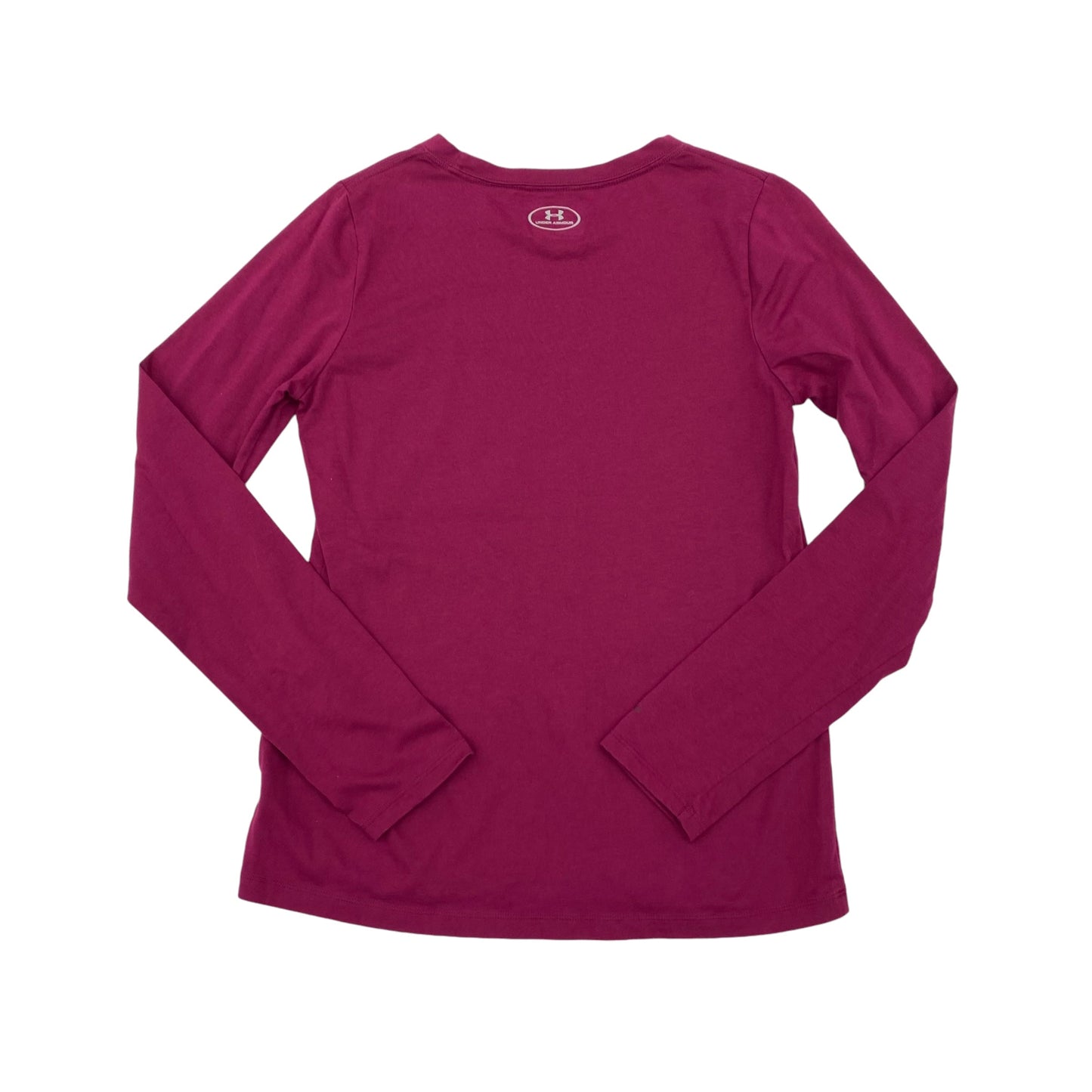 Athletic Top Ls Crewneck By Under Armour In Purple, Size:M