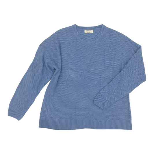 Sweater By Zenana Outfitters In Blue, Size:S