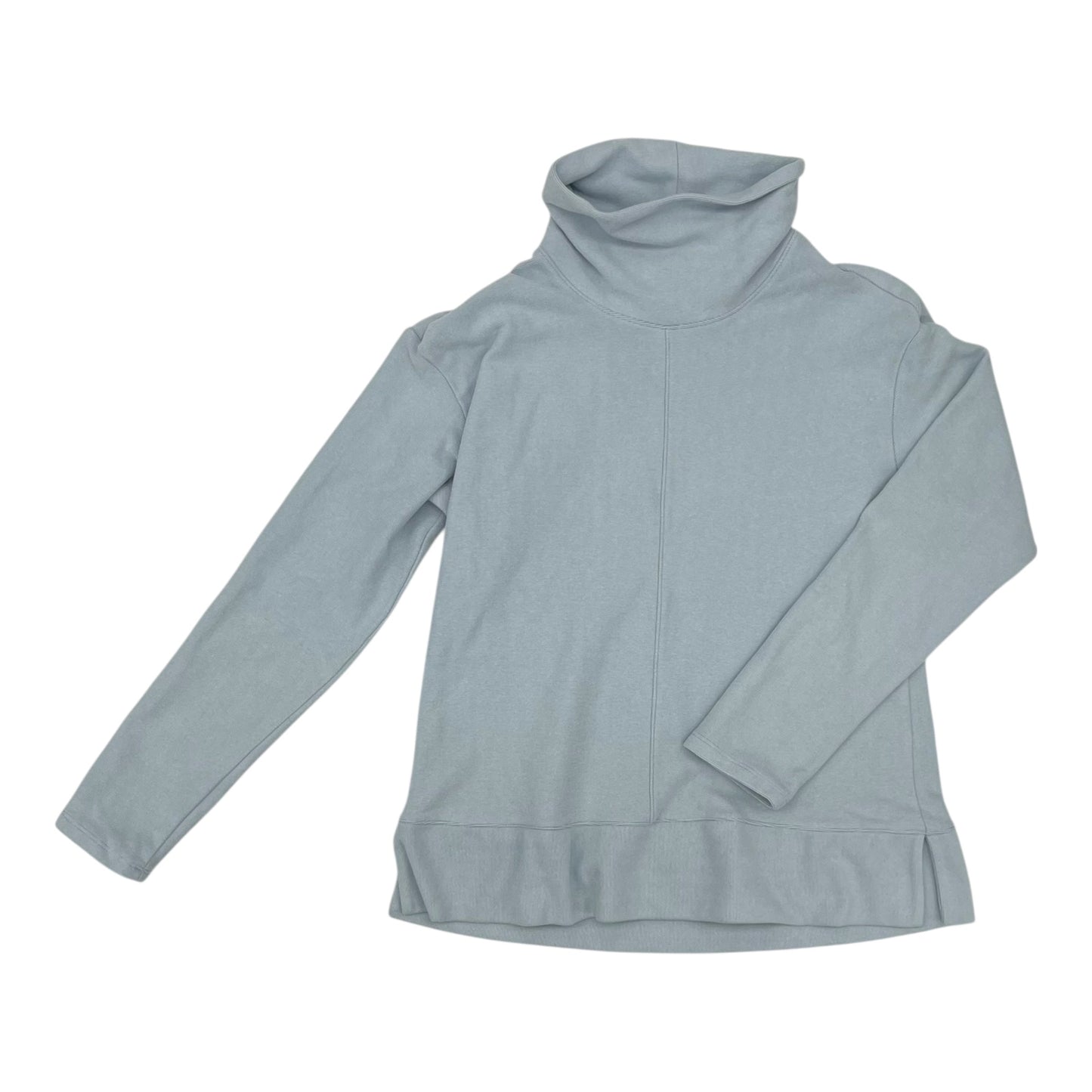 Athletic Top Ls Collar By Rbx In Blue, Size:M