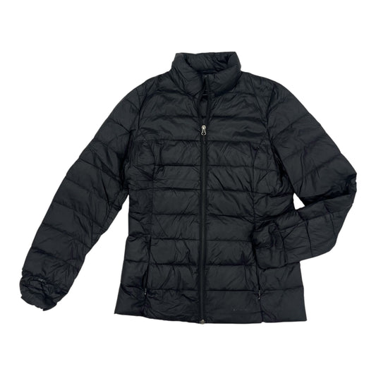 Jacket Puffer & Quilted By Eddie Bauer In Black, Size:M