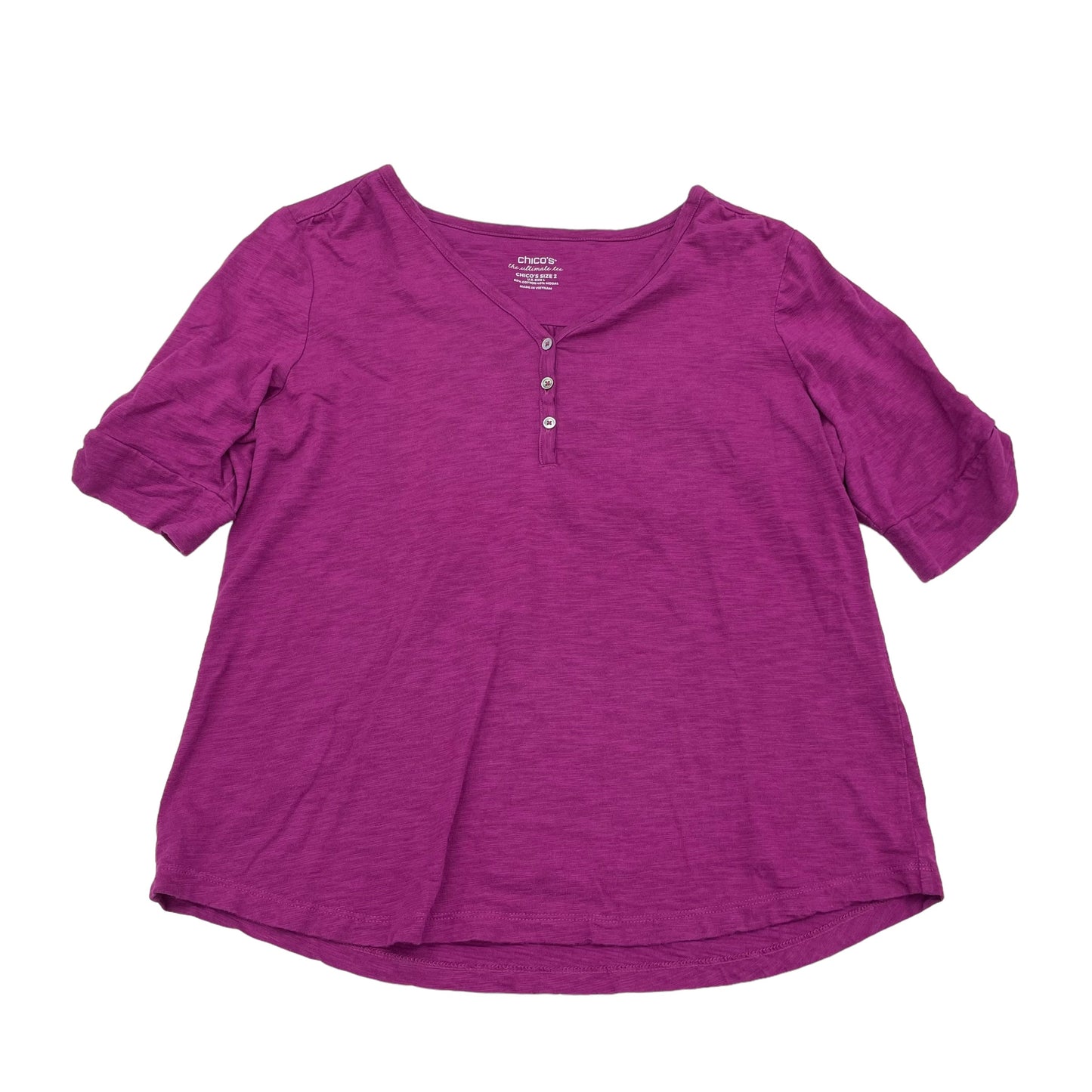 PURPLE CHICOS TOP SS, Size L