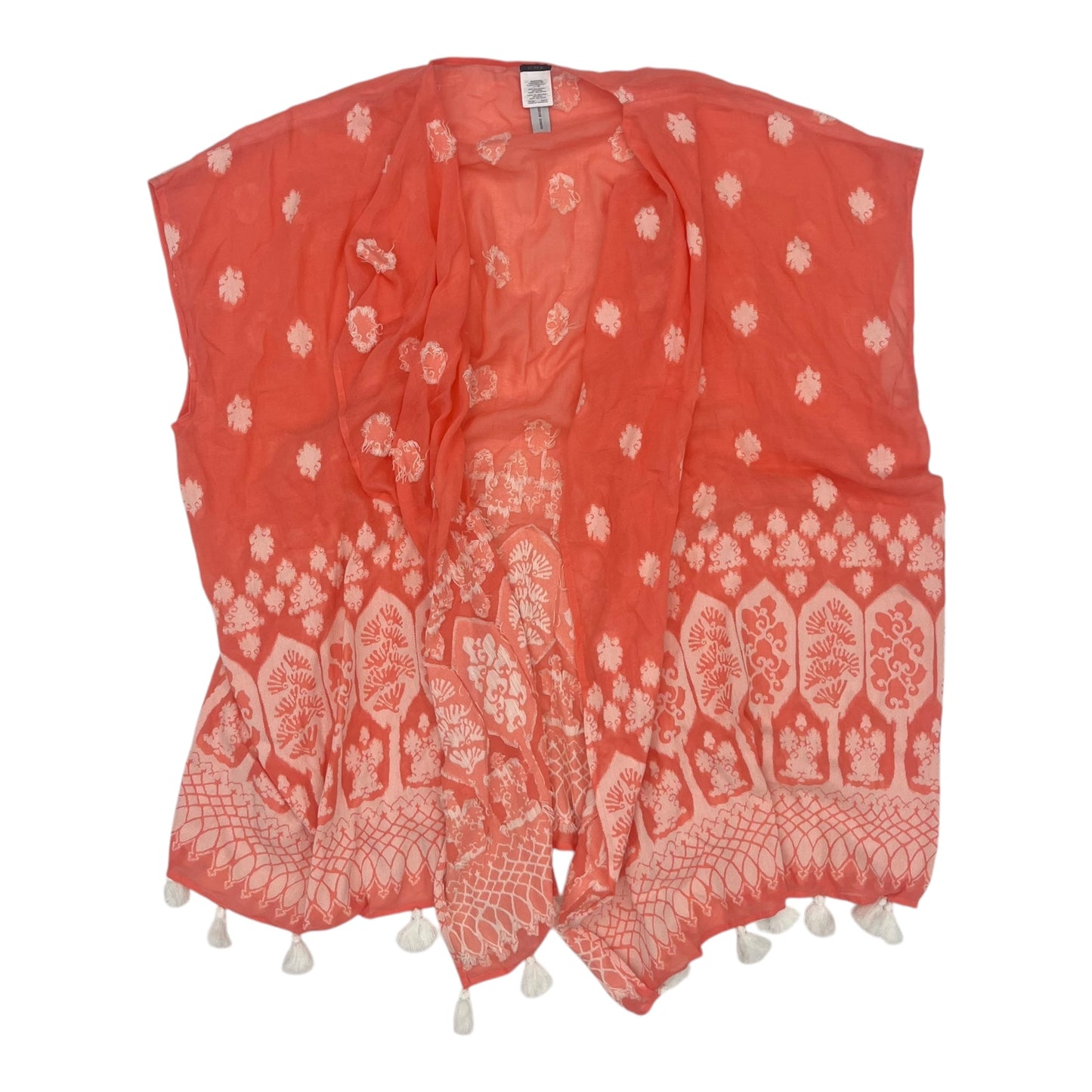 Kimono By J. Crew In Peach, Size:Osfm