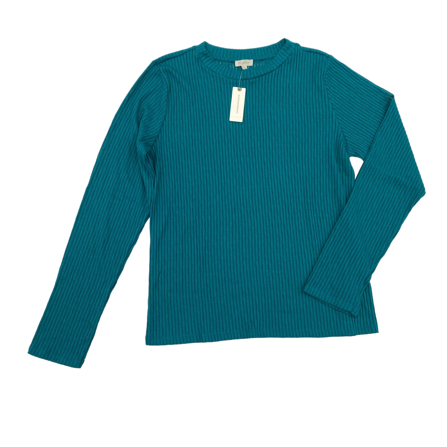 TEAL PILCRO TOP LS, Size XL