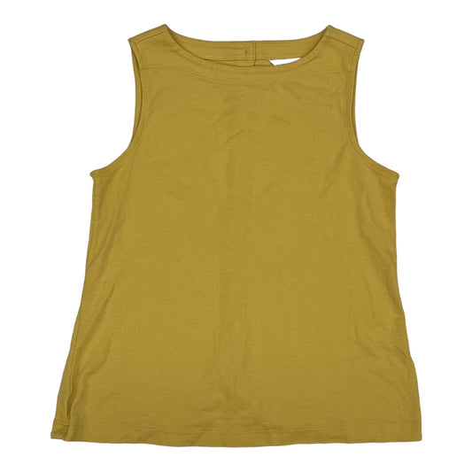 YELLOW TOP SLEEVELESS by CHRISTOPHER AND BANKS Size:M