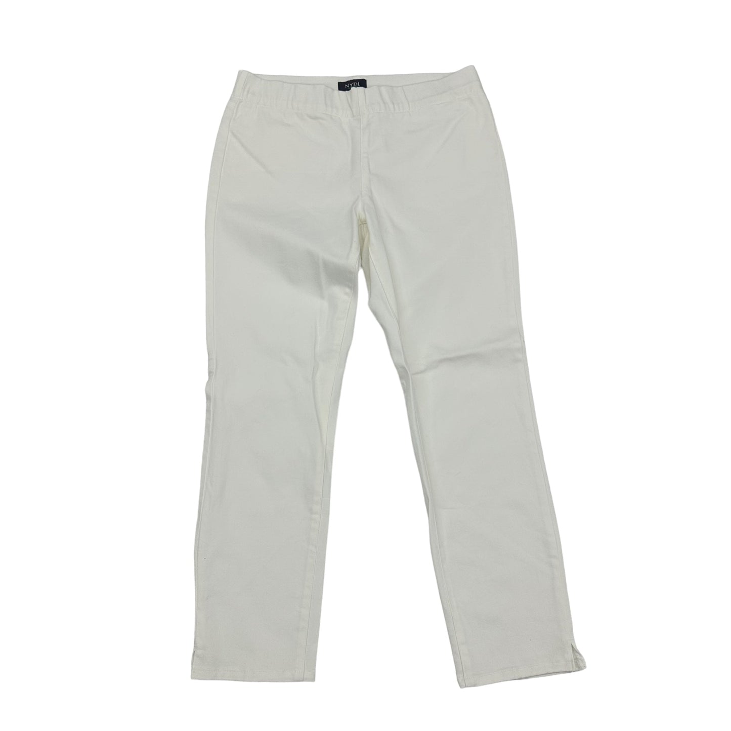 WHITE JEANS STRAIGHT by NOT YOUR DAUGHTERS JEANS Size:8