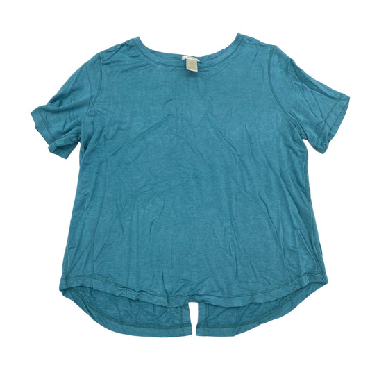 BLUE TOP SS BASIC by MATTY M Size:XL