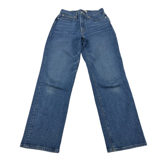 Jeans Straight By Madewell In Blue Denim, Size:2