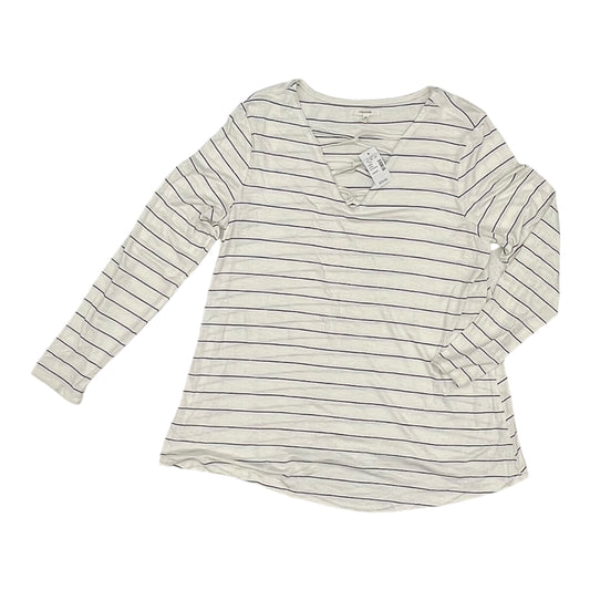 Top Ls By Maurices In Cream, Size:L