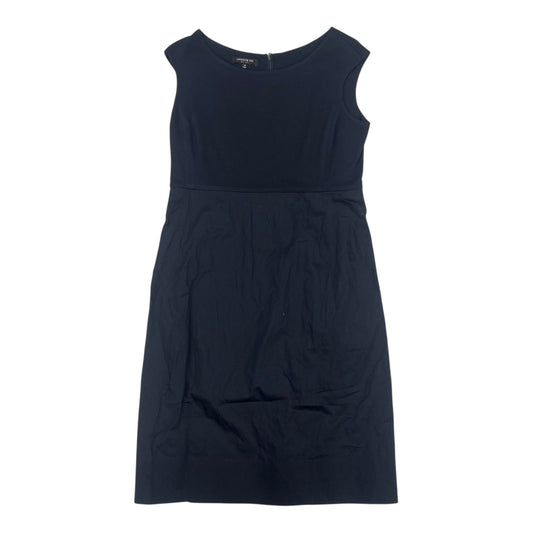 Dress Designer By Lafayette 148 In Navy, Size:M