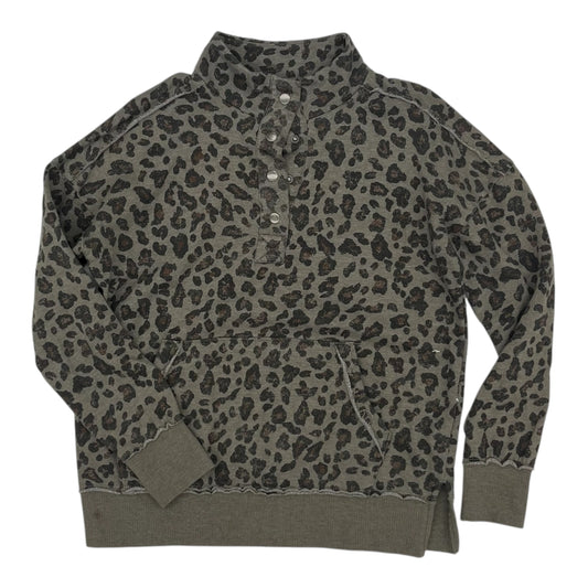 Sweatshirt Collar By Maurices In Animal Print, Size:S