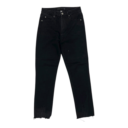 Jeans Skinny By Leith In Black Denim, Size:2