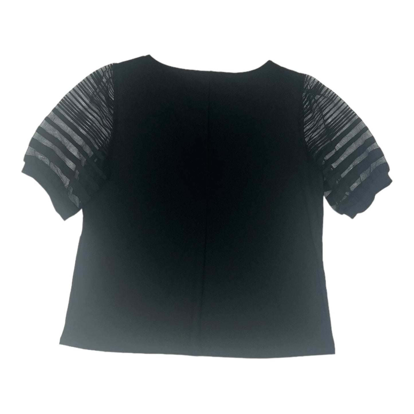 BLACK AUW TOP SS, Size L