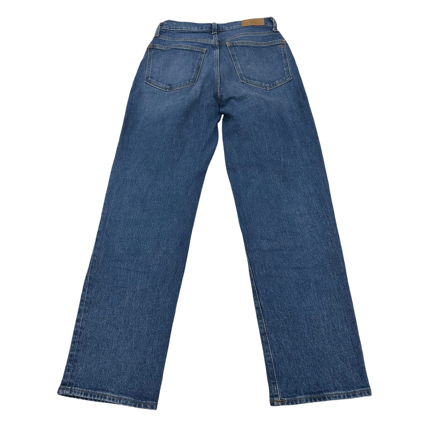 Jeans Straight By Madewell In Blue Denim, Size:2