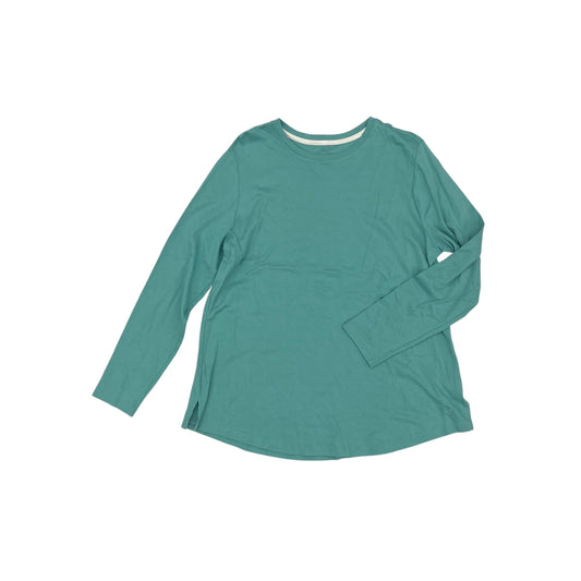 Top Ls By Isaac Mizrahi Live Qvc In Green, Size:Xl