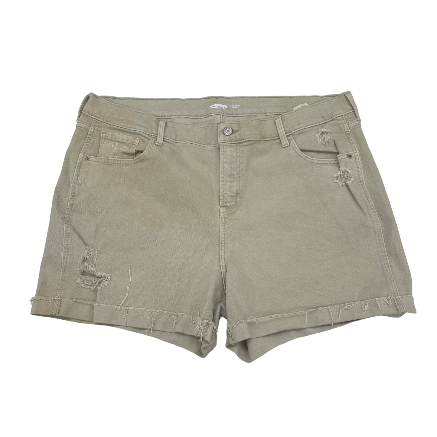 TAN DENIM OLD NAVY SHORTS, Size 18