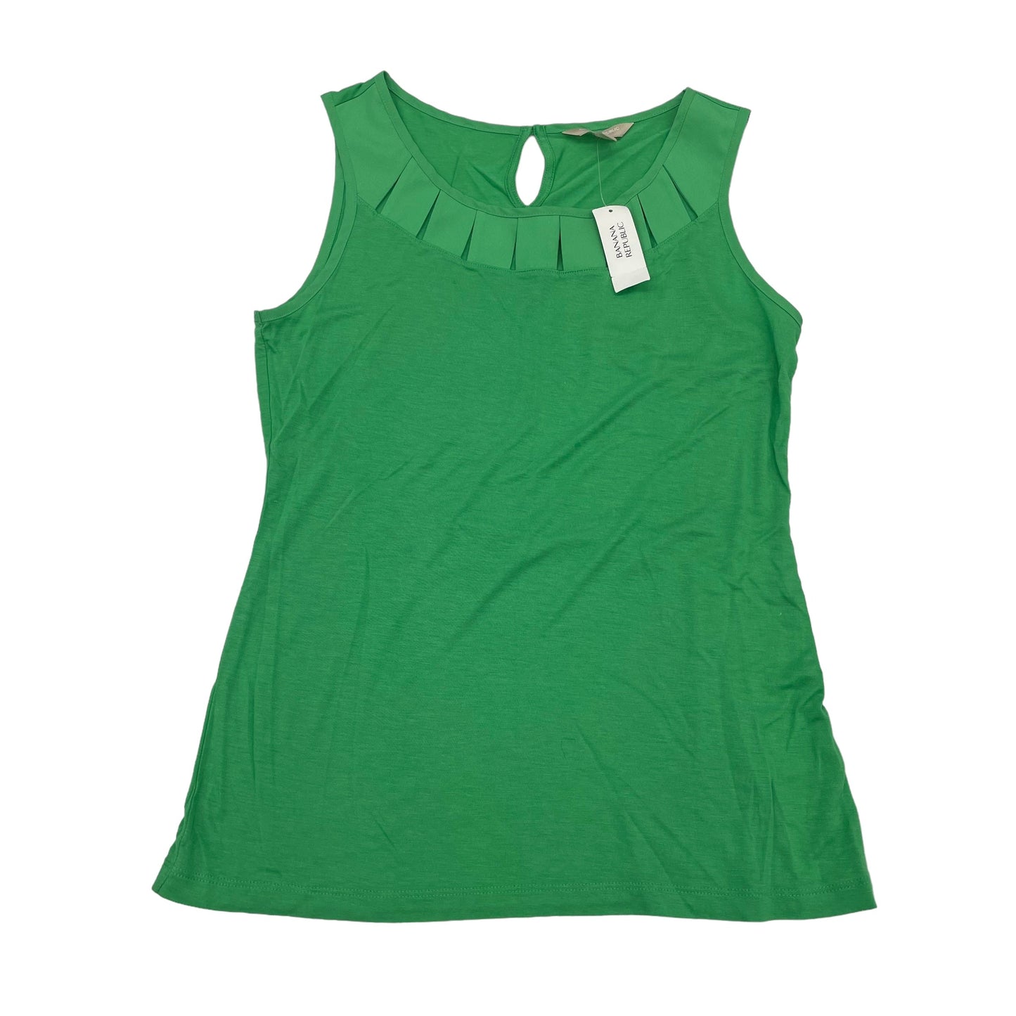 GREEN TOP SLEEVELESS by BANANA REPUBLIC Size:S