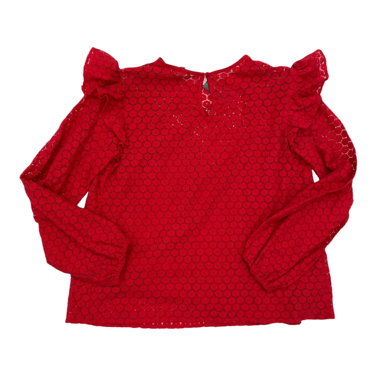 Top Ls By Express In Red, Size:L