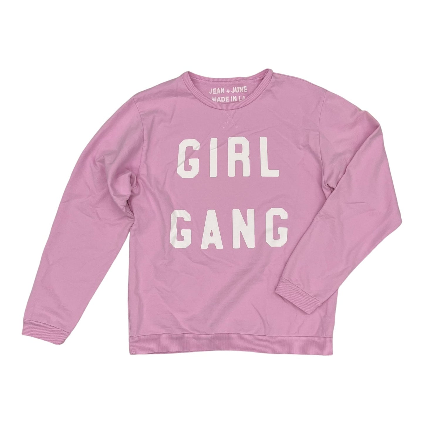 Sweatshirt Crewneck By Clothes Mentor In Pink, Size:Xl