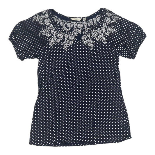 Top Ss By Liz Claiborne In Blue, Size:S