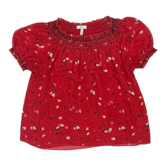 Blouse Ss By Joie In Red, Size:Xs