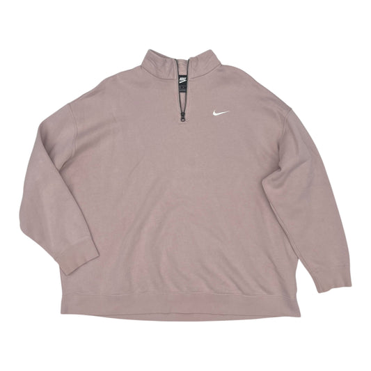 Sweatshirt Collar By Nike In Pink, Size:Xl