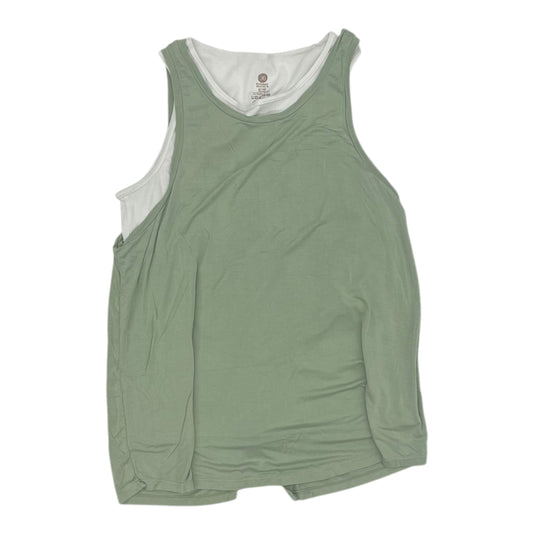 Mat Tank Top By Cmc In Green, Size:Xl