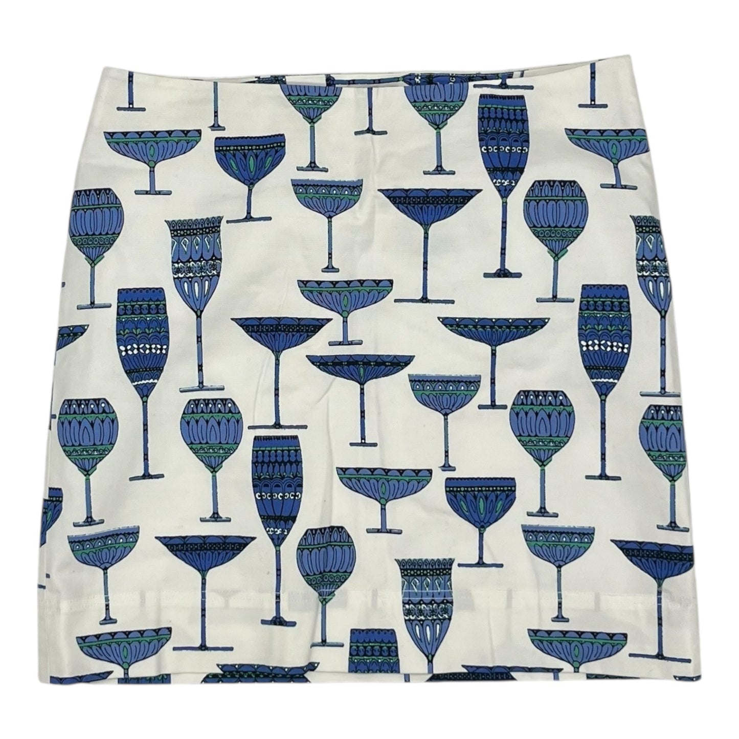 Skirt Midi By Talbots In White, Size:1X