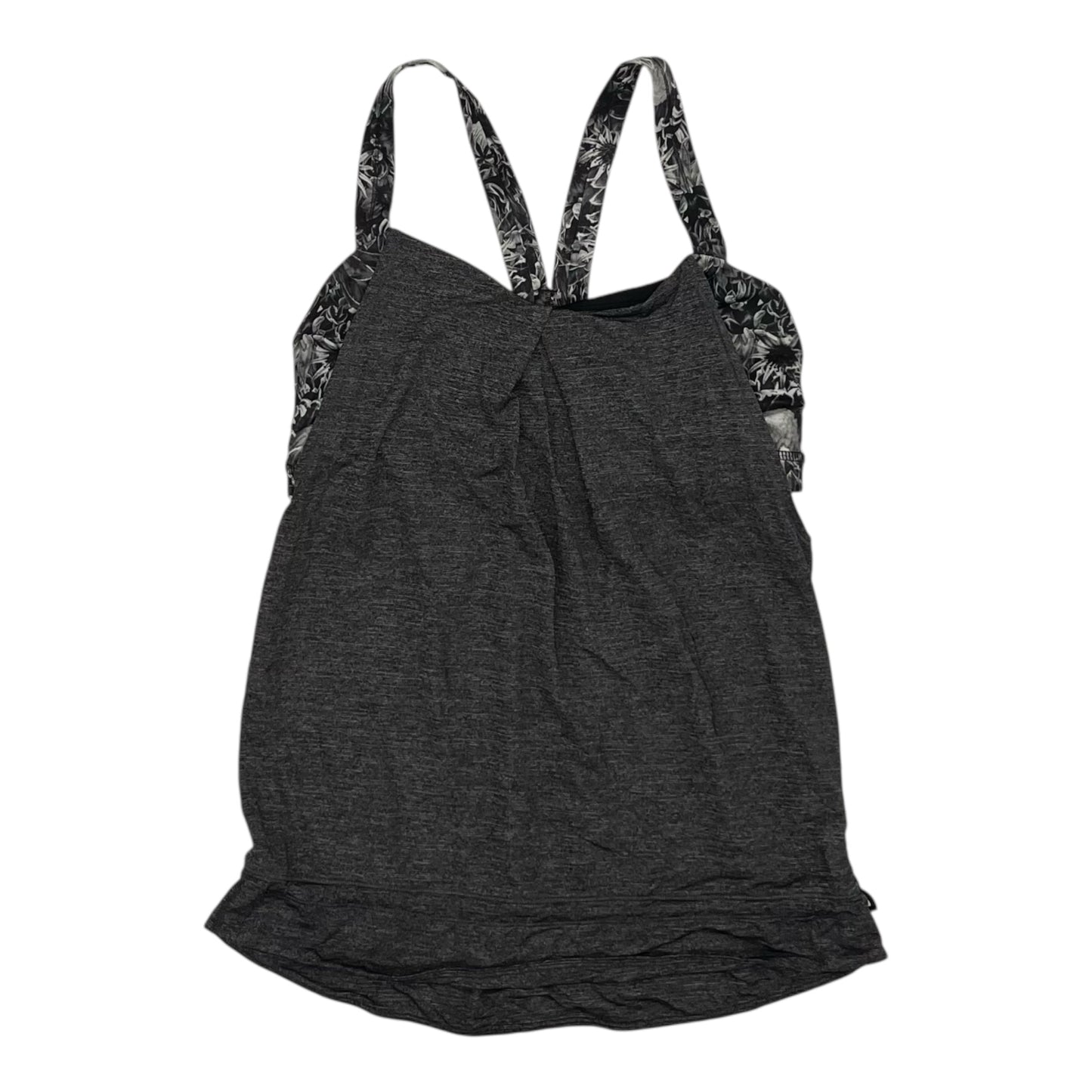 Athletic Tank Top By Lululemon In Grey, Size:S