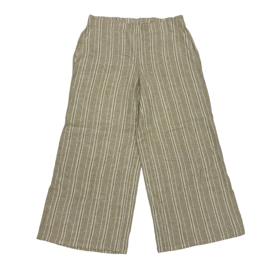 TAN PANTS LINEN by J. JILL Size:S