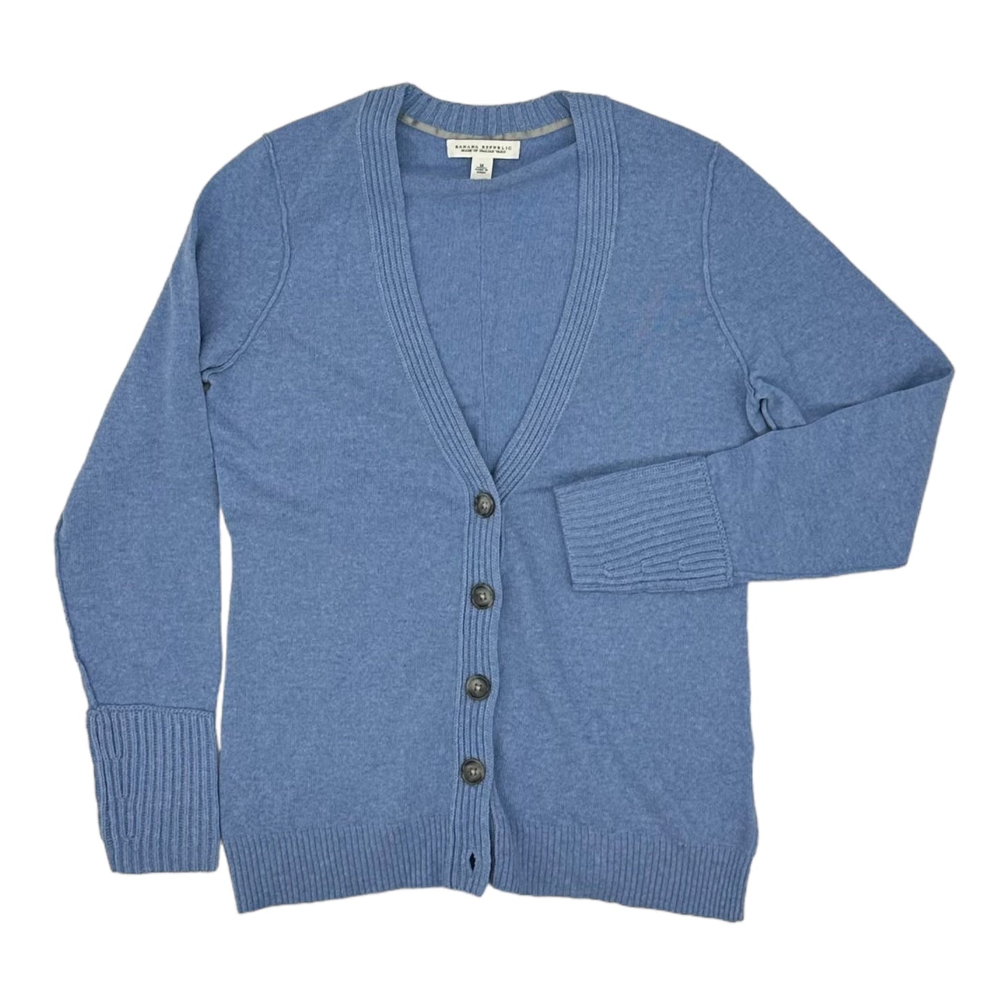 BLUE SWEATER CARDIGAN by BANANA REPUBLIC Size:M