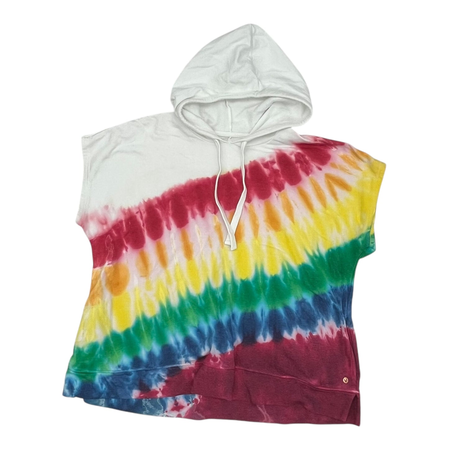 Sweatshirt Hoodie By Livi Active In Tie Dye Print, Size:3X