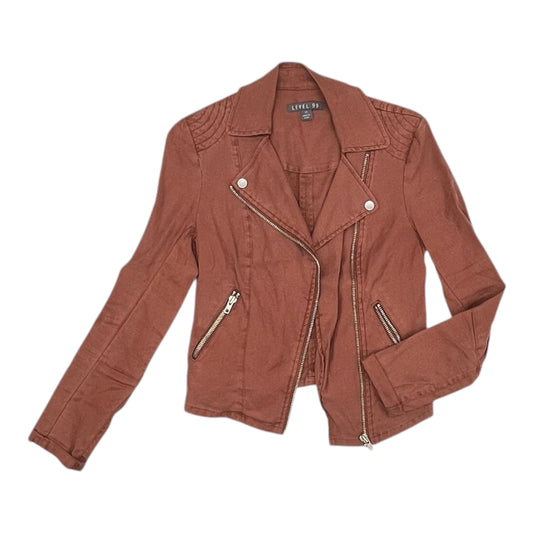 Jacket Other By Level 99 In Orange, Size:Xs