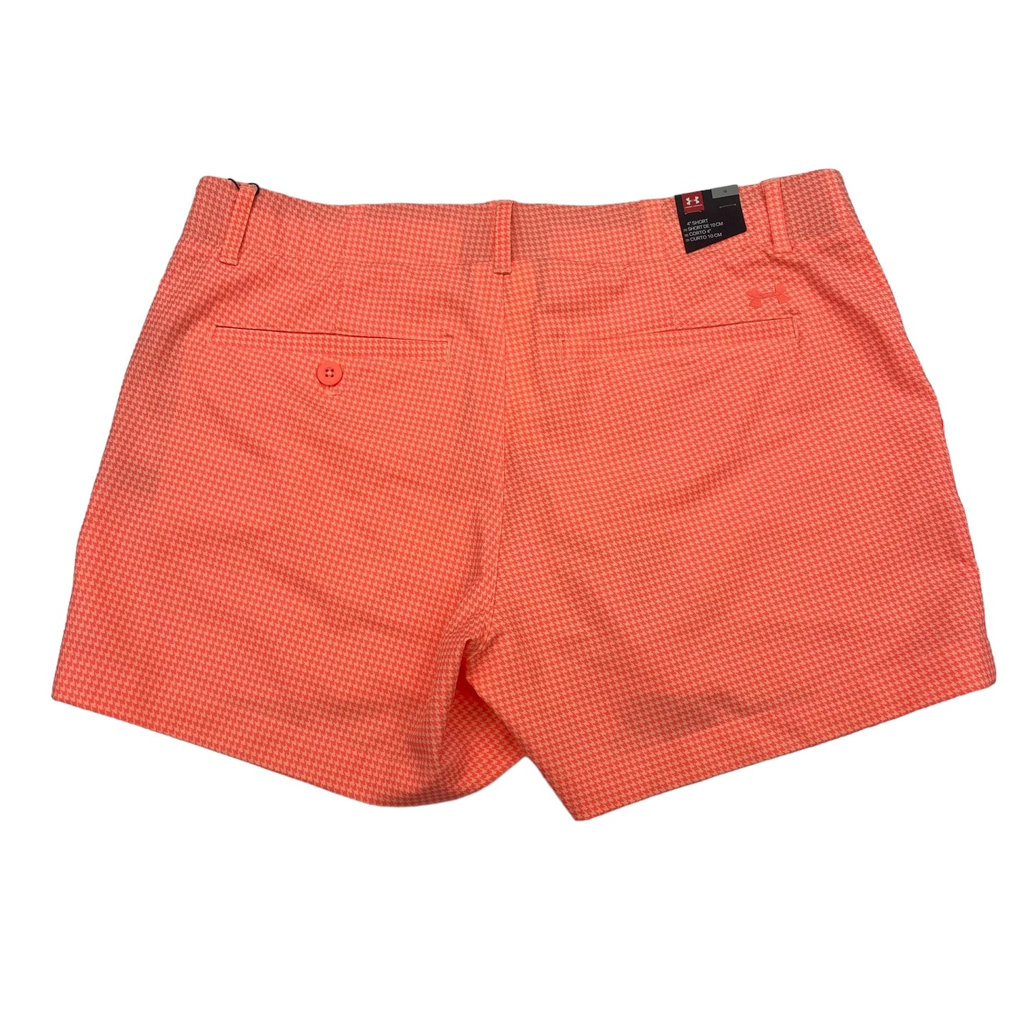 ORANGE ATHLETIC SHORTS by UNDER ARMOUR Size:M