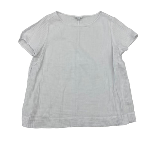 WHITE TOP SS by J. JILL Size:XL