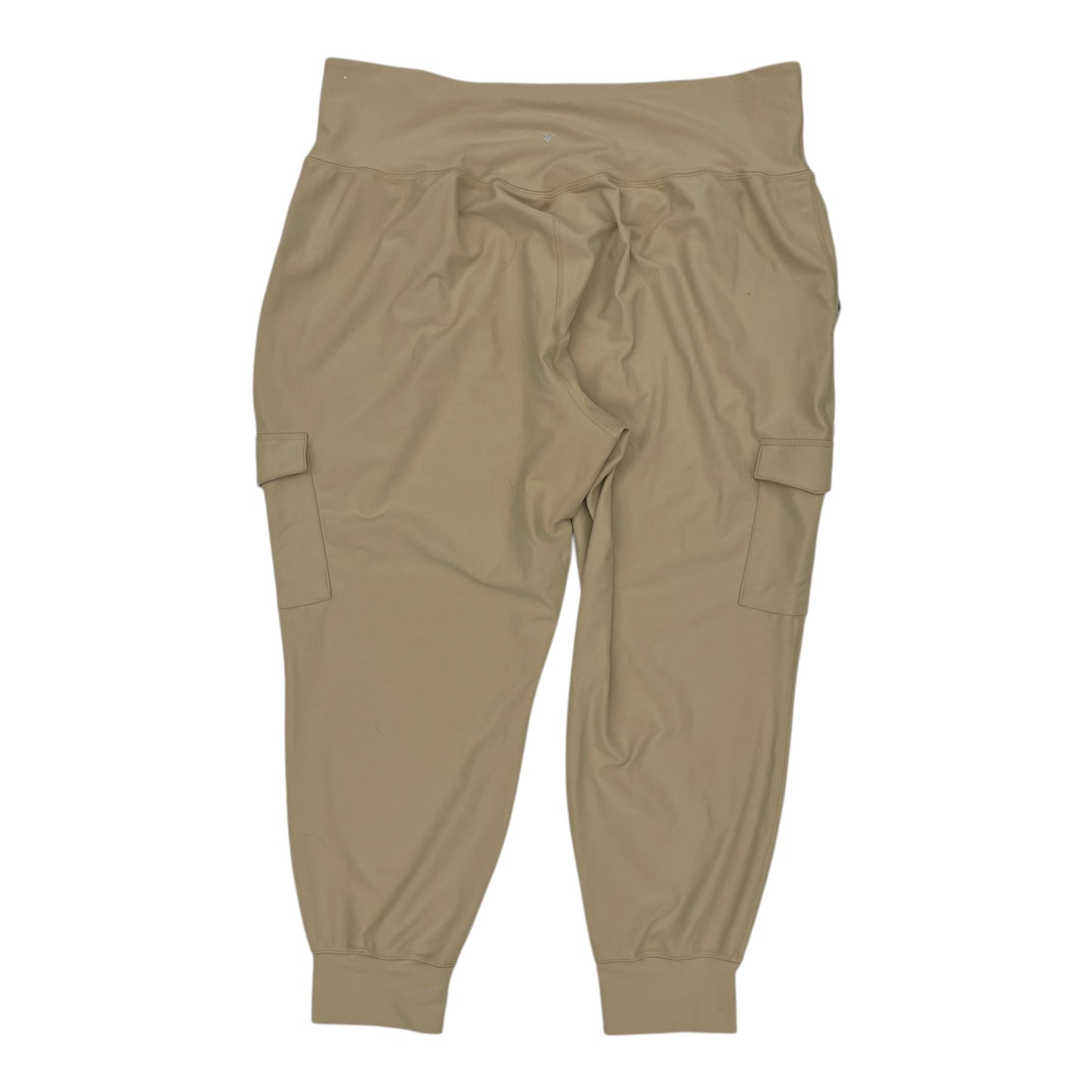 Athletic Pants By Old Navy In Tan, Size:2X