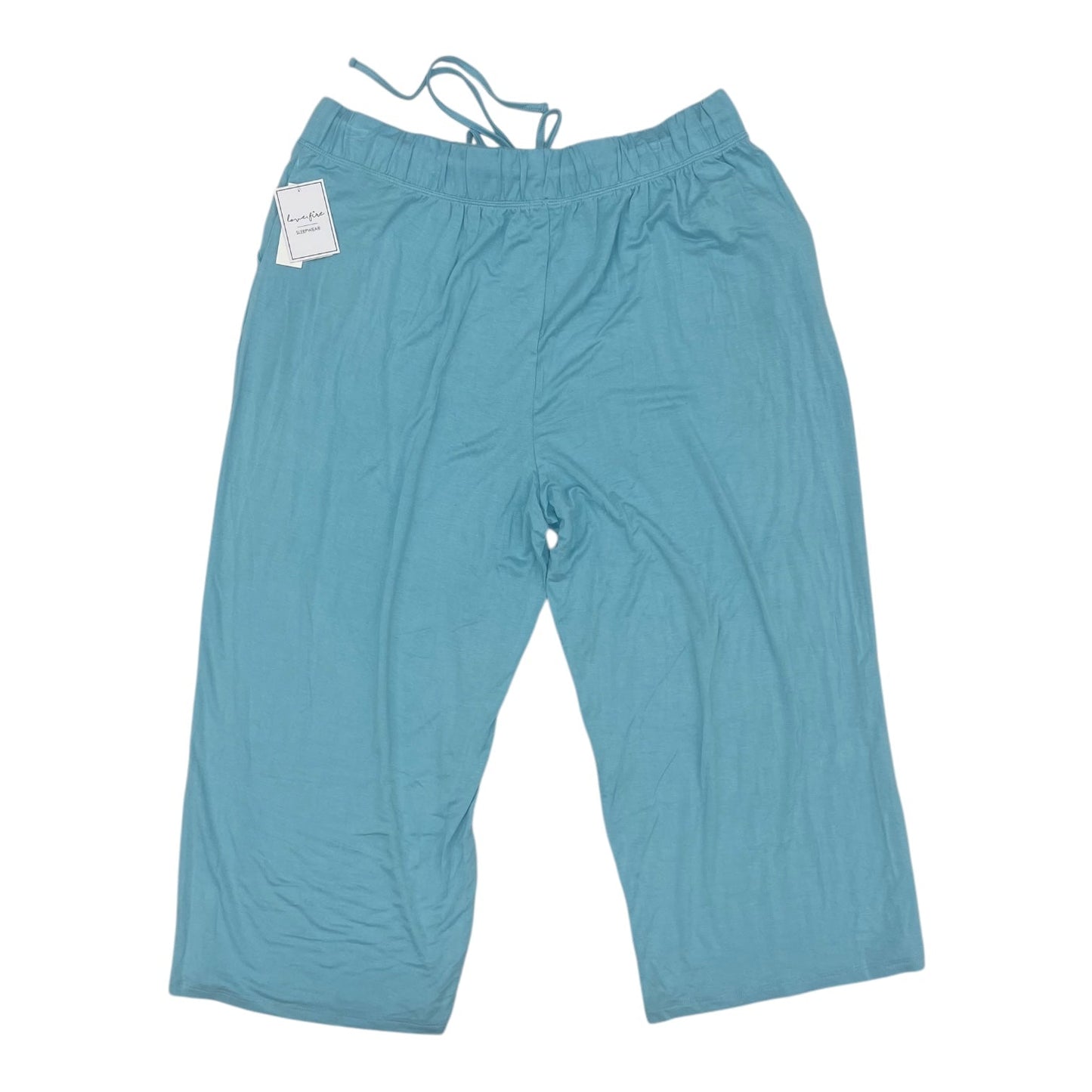 Pants Lounge By Clothes Mentor In Blue, Size:1X